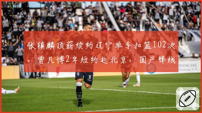 张镇麟顶薪续约辽宁单季扣篮102次，曾凡博2年短约赴北京，国产锋线身价差距拉大
