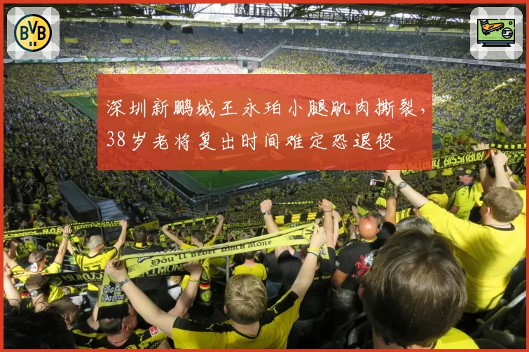 深圳新鹏城王永珀小腿肌肉撕裂,38岁老将复出时间难定恐退役